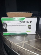 Lexmark 701HK | 70C1HK0 - High Yield Return Program Black Toner Cartridge New picture