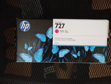 2023 GENUINE HP #727 MAGENTA 300ml CARTRIDGE F9J77A DESIGNJET T930 T1530 T2530 picture