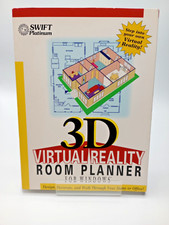 COSMI Swift Platinum 3D Virtual Reality Room Planner - Win 3.1 PC - 3.5