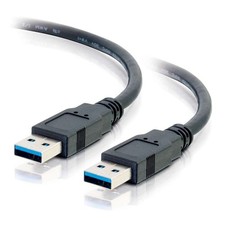 C2G 9.8ft (3m) USB 3.0 A Male to A Male Cable Model 54172 picture