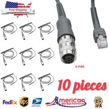 10pcs USB Cable 25-71918-01R for Symbol VC5090 to LS3408 DS3407 DS3408 6Pin,9ft picture
