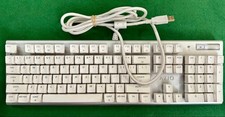 AZIO MK MAC Backlit Mechanical Keyboard for Mac USB White MK-MAC-U01 Tested picture
