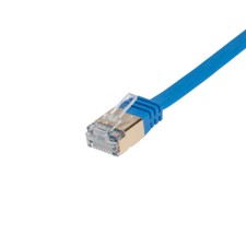 CAT7 Flat U/FTP Ethernet Patch Cable 10Gbps LAN Network Cord Multipack LOT picture
