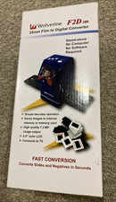 Wolverine F2D 300 35mm Film To Digital Converter Open Box picture