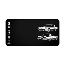 1964–1966 Ford Thunderbird Desk Mat - Desk Pad Gift picture