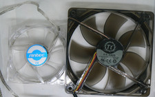 Lot of PC Case Fans – Mixed Brands & Sizes – Used & Tested – Computer Cooling picture