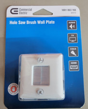 Commercial Electric 1-Gang Hole Saw Brush Plate NEW NIB picture