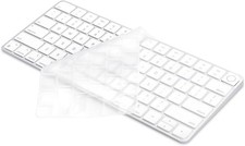 Keyboard Cover Skin for 2024-2021 Apple Magic Keyboard 3 with Touch ID Clear picture