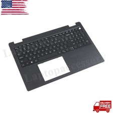 Palmrest For Dell Latitude 3520 E3520 Non-Backlit Keyboard 0DJP76 DJP76 Black US picture