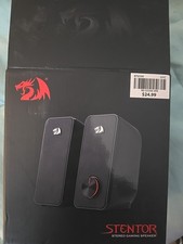REDRAGON GS500 Stentor PC Gaming Speaker 2.0 Channel Stereo Desktop New Note MB picture