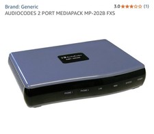 AUDIOCODES 2 PORT MEDIAPACK MP-202B FXS picture
