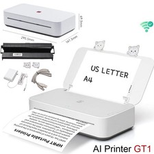 HPRT A4 Portable Printer Wireless Thermal Label Printer Inkless for Travel USB picture