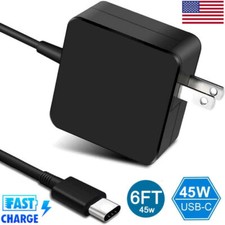 45W Ac Power Adapter Charger Cord For Asus Chromebook C423NA Notebook USB-C Cord picture