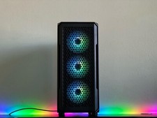 Gaming Computer PC Desktop For Gamer Plug and Play PC Geforce RTX 3060 RGB WIFI picture