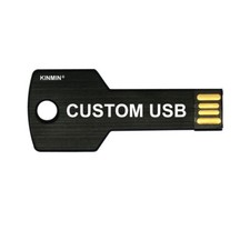 Lot 50 Custom Key Shaped USB Flash Drives Customized with Logo Promotional Gifts picture