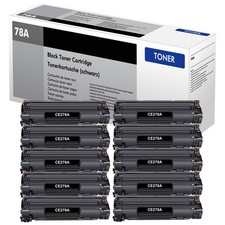 10 PCS 78A CE278A Toner Cartridge for HP LaserJet Pro M1536DNF MFP P1566 P1606DN picture
