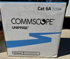 COMMSCOPE CS44P U/UTP, Cat 6A, 4/23 AWG  Plenum, White 1000 feet UN874026814/10 picture
