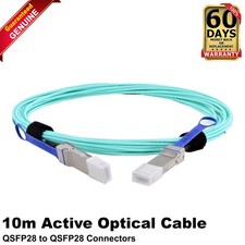 Dell Mellanox QSFP28 to QSFP28 10M Active Optical Fiber DAC Cable 684G2 picture