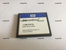 WD SiliconDrive 1GB PATA  Industrial  SSD-C01G-3500 CF CARD picture