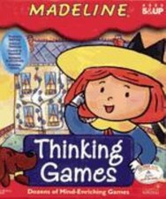 Madeline Thinking Games PC MAC CD kids learn spelling music drawing art games picture
