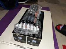 HP LaserJet CB540AD 125A Black Toner Cartridge OEM Sealed 3 Ea picture