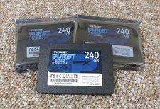 (1) NEW 240gb PATRIOT BURST ELITE SATA III 6Gb/s 2.5in SSD 3D NAND SLC Cache picture