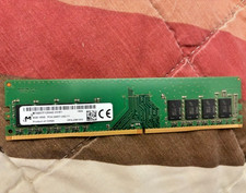 Micron 8GB DDR4-2400 PC4-2400T Desktop RAM UDIMM MTA8ATF1G64AZ-2G3E1 TESTED picture