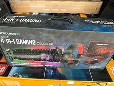 XT Light-UP Four-in-One Gaming Combo Kit with Gaming Keyboard, Gaming Mouse, ... picture