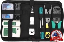 Kit De Herramientas De Red Para Cat5 Cat5e Cat6, Cable Ethernet portátil 11 en 1 picture