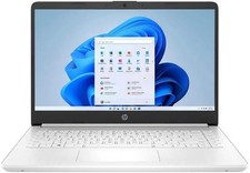 HP 14-dq3000dx 14 in Intel Celeron N4500 4GB DDR4 64GB eMMC Home White B4GX5UA picture