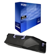 4x Europcart Toner BLACK replaces Kyocera TK-880K TK 880 picture