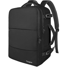 Taygeer Travel Laptop Backpack for Men, Airplane Approved Large, Black picture