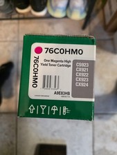 Lexmark 76C0HM0 Magenta Toner Cartridge - new in box, never opened picture