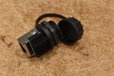 L-COM IP67 Industrial Shielded Category 5E Feed-Thru Coupler picture