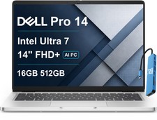 Dell - Pro 14 in FHD+ AI - Intel Core Ultra 7 255U 2025 - 512GB SSD 16GB Memory picture