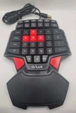 Delux T9 46 Key Singlehanded HitMan Wired Gaming Keyboard Professional Ergonomic picture