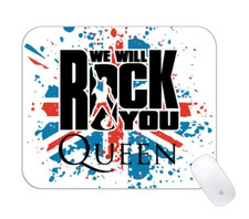 We Will Rock You Music Quote Desk Mat Retro Gaming Mouse Pad picture