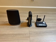 Orbi Mesh WiFi 6 Router RBR860 Black Netgear CM1000v2 Modem Nighthawk R6020 Lot  picture