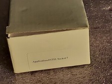 NIB Vintage NOS New Old Stock Socket 7 Heatsink Fan Cooler + clips and compound picture