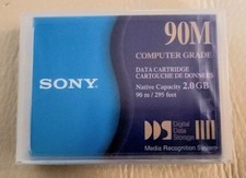 New SONY DG90M Computer Grade 2GB DDS Data Backup Cartridge, 90m/295ft **SEALED picture