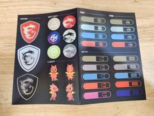 MSI Lucky Dragon Logo  Battery Fan RGB SATA Stickers Decals PC Tower Case DIY picture