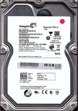 FOR DATA RECOVERY Seagate ST31000528AS pn: 9SL154-516 s/n: 6VP.. SU BAD SEC 2910 picture