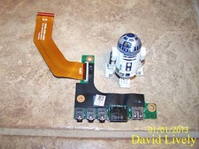 2x Lot Dell 8206W Alienware M15X USB Audio eSATA Panel Board w/Cb DELH-40GAB3902 picture