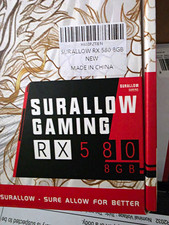 Surallow AMD Radeon RX 580 8GB GDDR5 GPU HDMI/DisplayPort Multi-Monitor picture