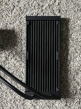 NZXT Kraken Plus 240mm AIO Liquid CPU Cooler LCD + 2 Fans RL-KN240-B2 picture