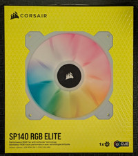 CORSAIR iCUE SP140 RGB Elite 140mm Fan White picture