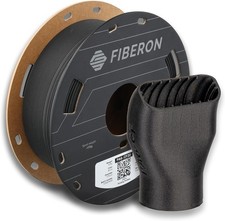 Polymaker Fiberon PA6-CF Carbon Fiber Nylon Filament 1.75 Black 500G, Enhanced H picture