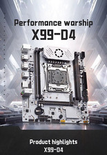 X99 Motherboard D4 Lga 2011 3 with M.2 Slot Support X99 C612chip Ddr4 Memory picture