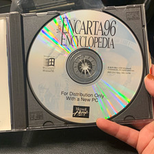 Microsoft Encarta 96 Encyclopedia CD-ROM Windows 95 English OEM For New PC picture