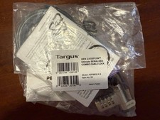 TARGUS DEFCON Compact Serialized Combo Cable Lock ASP96GLX-SBrand New in Package picture